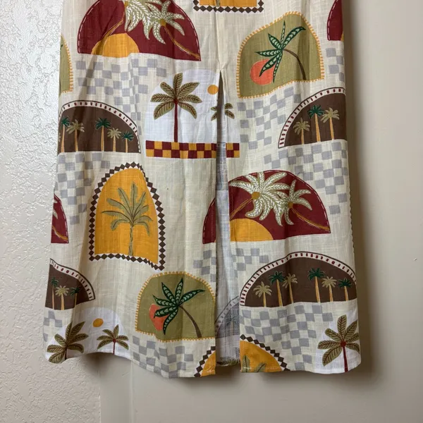 Paper Heart Strapless Maxi Linen Blend Dress NWT Size M - Image 5