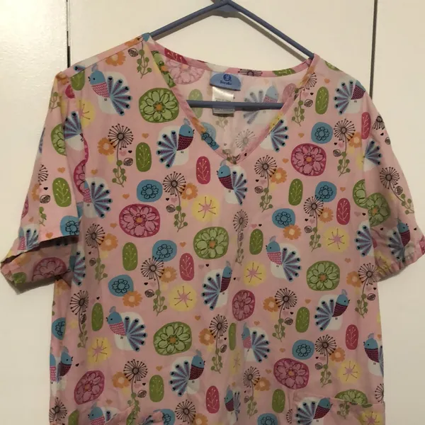 SB Scrubs Women’s Size Large Pink Color Scrubs - Image 3