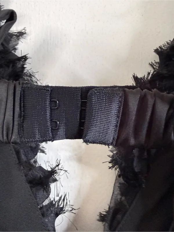 For Love and Lemons, Astrid, black, open back mini dress XS - Image 12