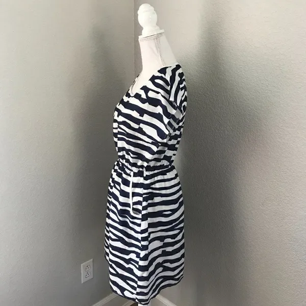 YA Los Angeles Women Animal Line Pattern Mini Dress - Image 2