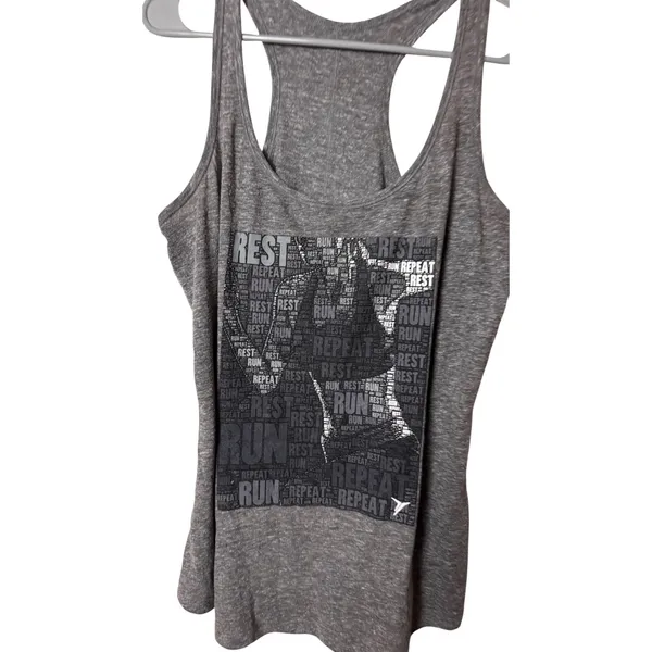 Old Navy Racerback Athletic Sporty Workout Tank Size Large - Image 2