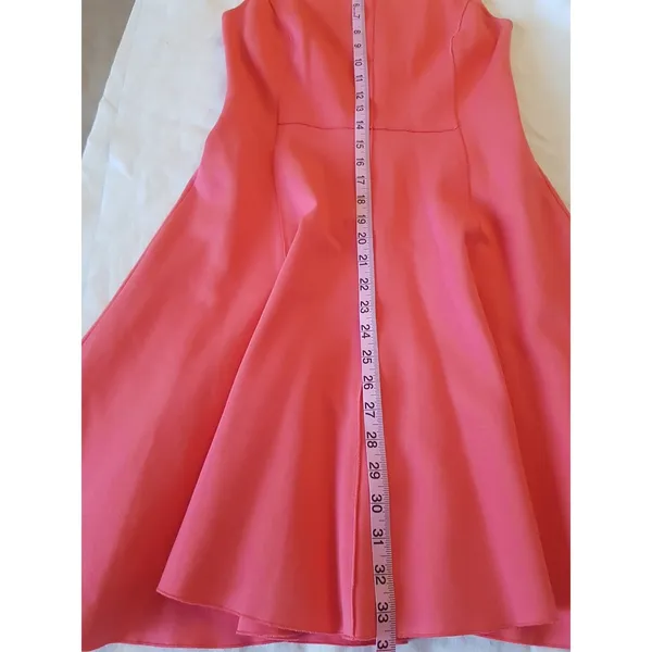 Halston Heritage Womens Dress Fit & Flare Sleeveless Summer Fall Wedding Sz 4 - Image 8