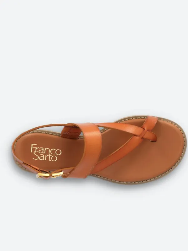 NEW $99 Franco Sarto Gabby Sandal 11 M, COGNAC - Image 5