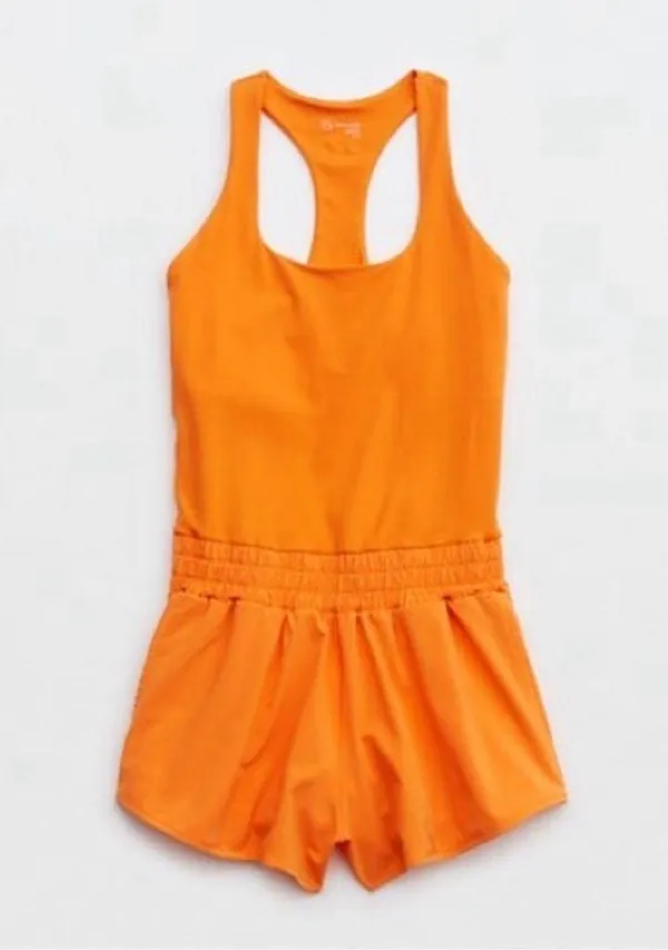 Offline by Aerie Ribbed Cut‑Out Romper - Image 3