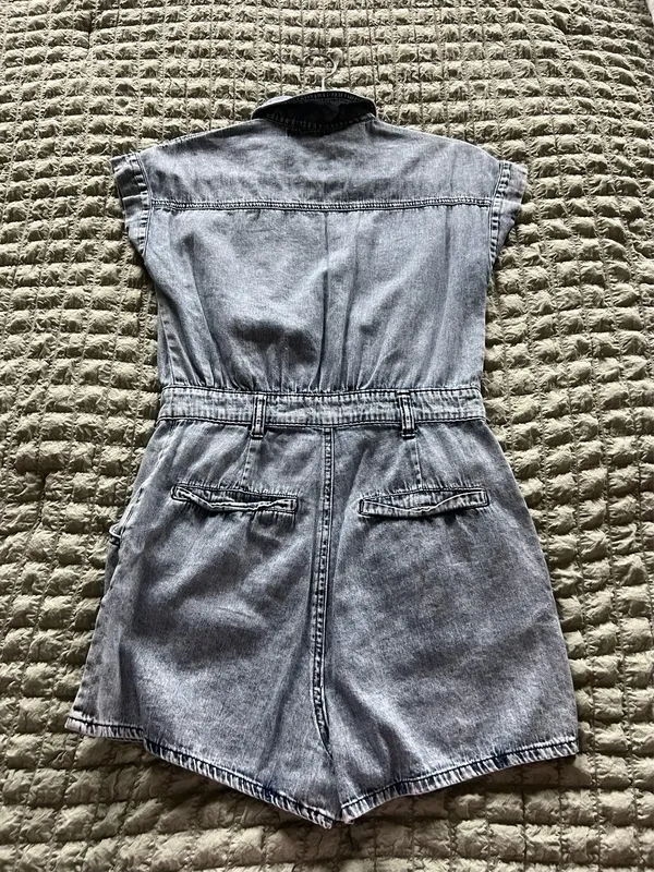 Sweet Gingers blue denim romper Size S #denim #jumpsuit - Image 2
