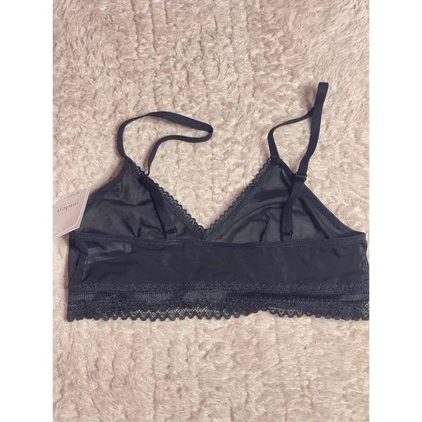 Nwt AUDEN Sheer BRA SIZE Small‎ Black - Image 5