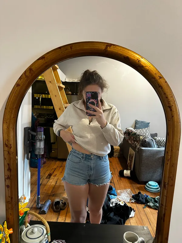 Abercrombie Mom High-Rise Shorts - Image 4