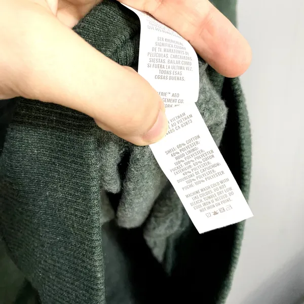 NEW Aerie Green Fleece Sherpa Soft Cozy Full Zip Loungewear Boho Hoodie M - Image 2
