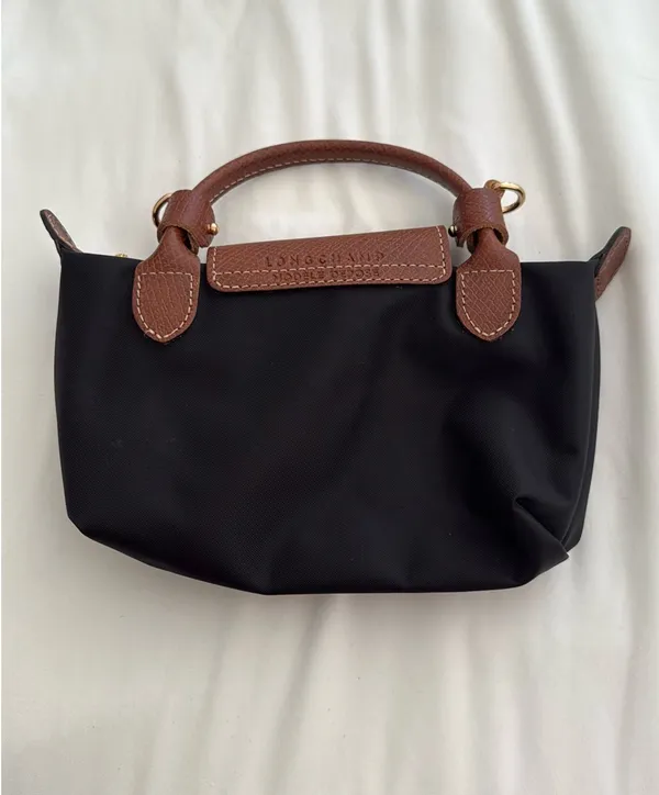 Black Longchamp Le Pliage tote  - Image 2