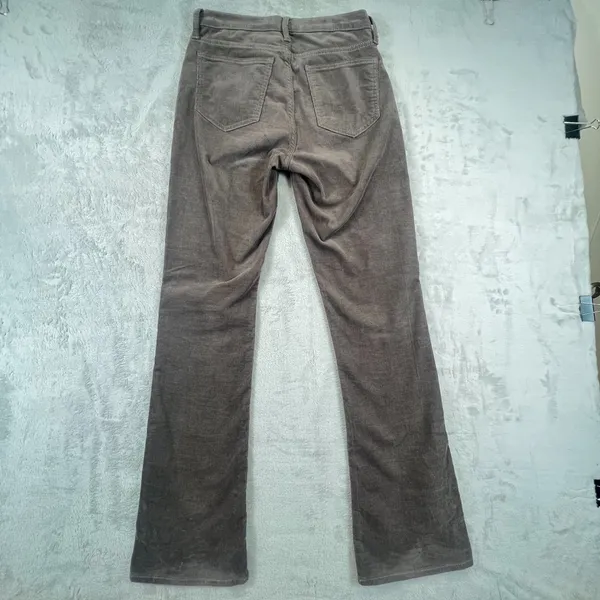 Gap Womens Universal Baby Boot Corduroy Jeans Size 2/26R Gray high rise - Image 2