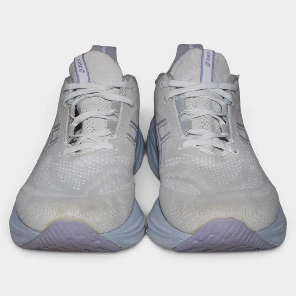 ASICS Gel Nimbus 26 Women 11 White Fresh Air Running Shoes - Image 4