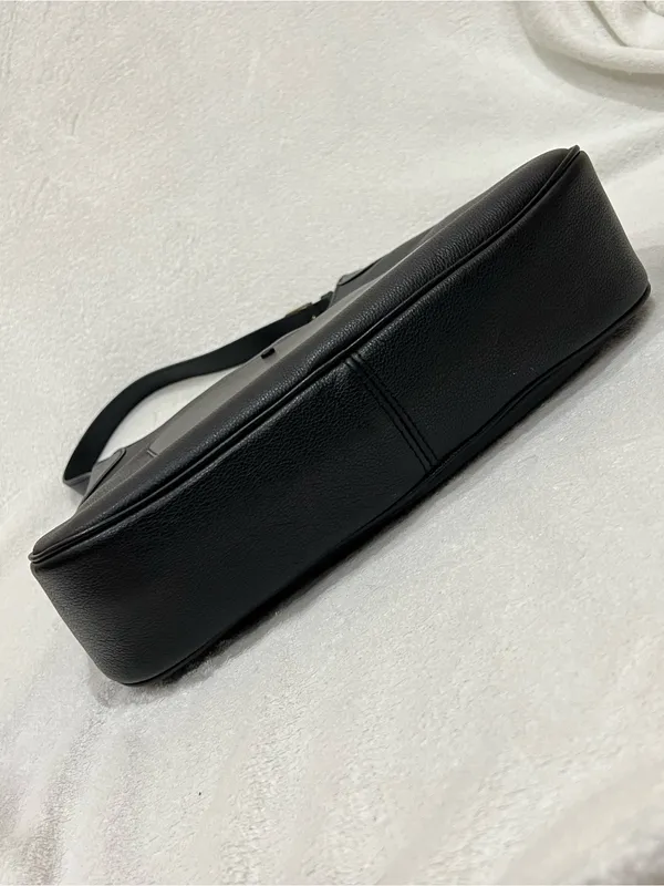 Kate Spade New York Black Pebble Leather Aster Shoulder Bag - Image 13
