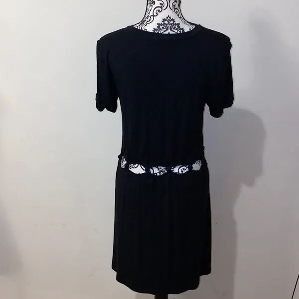 American Eagle Outfitters Casual Comfy Black Cut Out Dress Size Large - Image 7
