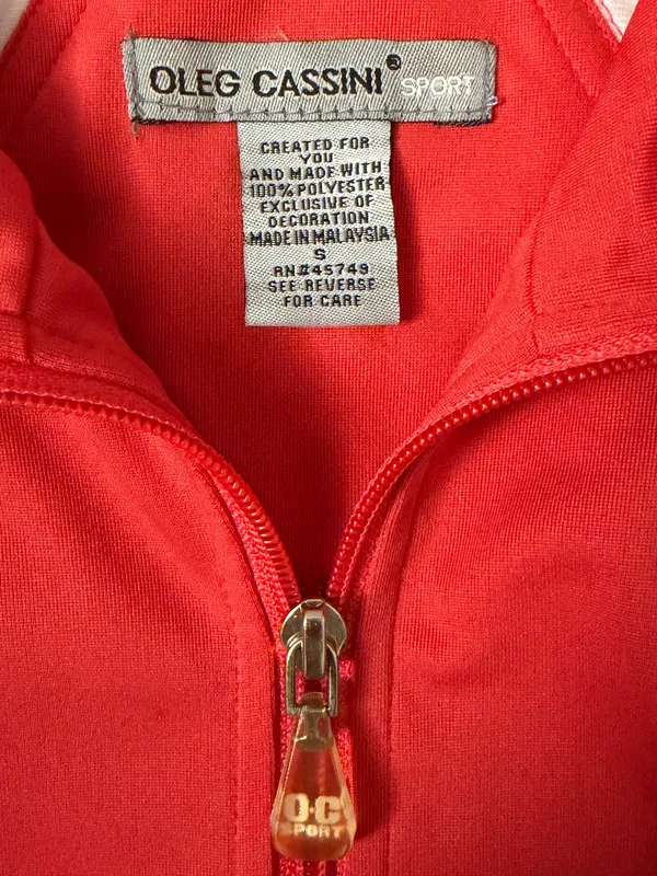 Vintage-Oleg Cassini Sport- Athletic Jacket  - Image 5