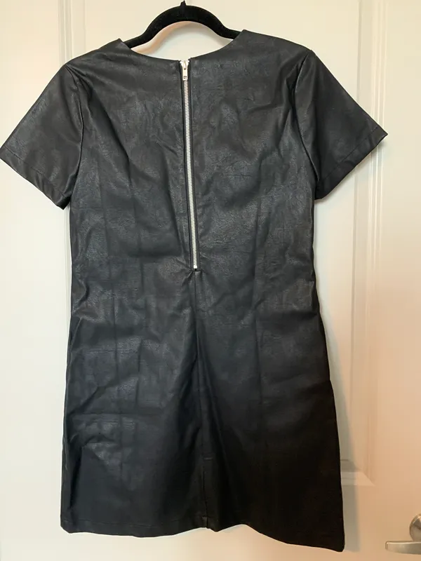 VICI Faux Leather Dress - Image 2