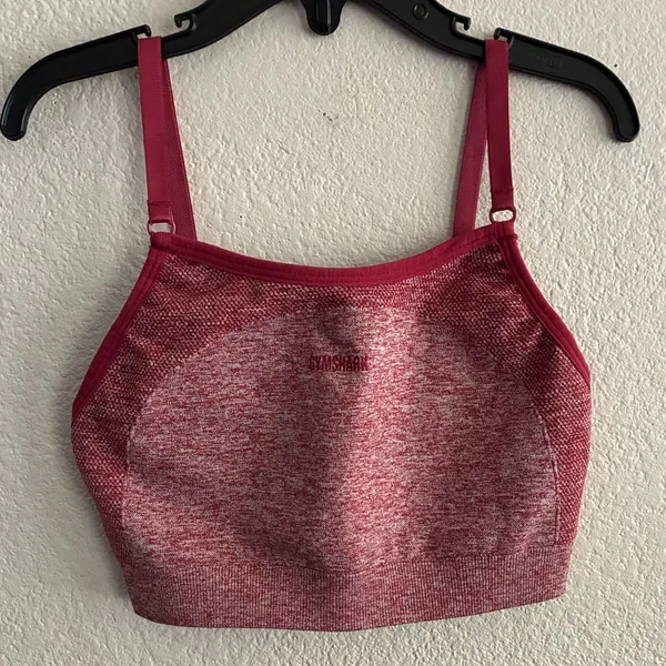 Gymshark Burgandy Flex High Waisted Burgandy Workout Activewear Set XS - Image 10