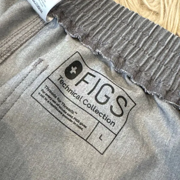 Figs gray scrub bottoms size large - Image 2