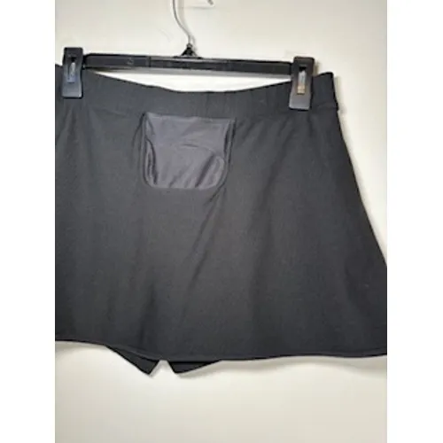 NIKE Tennis Skort Medium Black Fit Dry Athletic‎ Skirt Tenniscore Activewear - Image 5