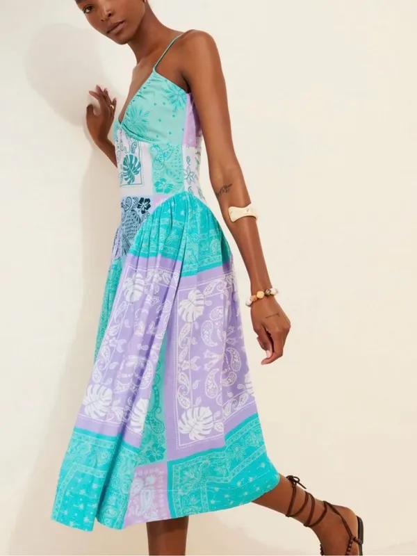 NWOT Free People Wish You Would Midi Dress - Image 4