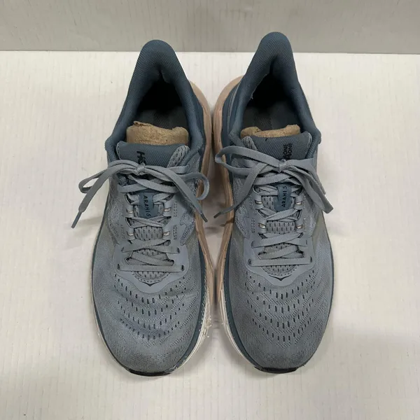 Hoka One‎ One Arahi 5 Running Shoes Womens Size 9.5 Blue Mesh Stability Sneakers - Image 9