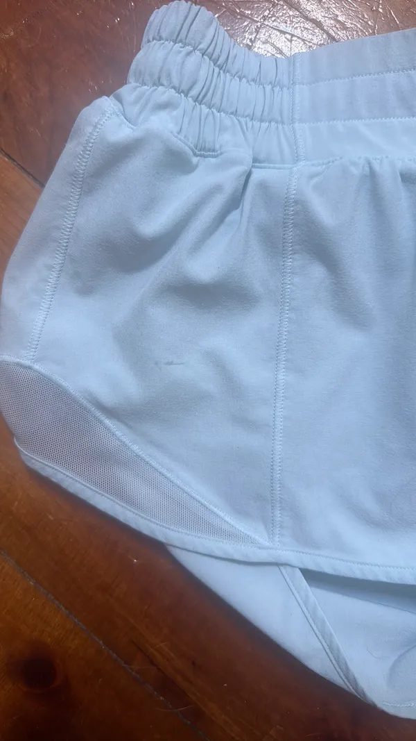 Powder Blue Lululemon Hotty Hot Shorts 2.5" - Image 2