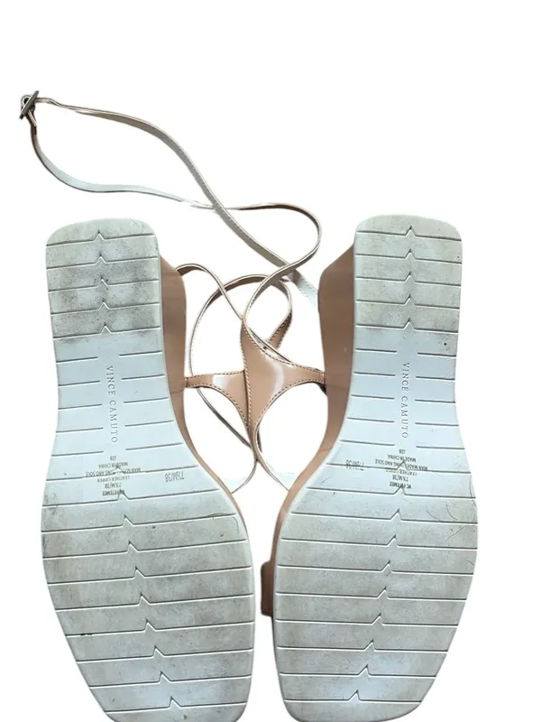Vince Camuto Beige Leather Women’s Sandal - Neutral Tan - Image 3