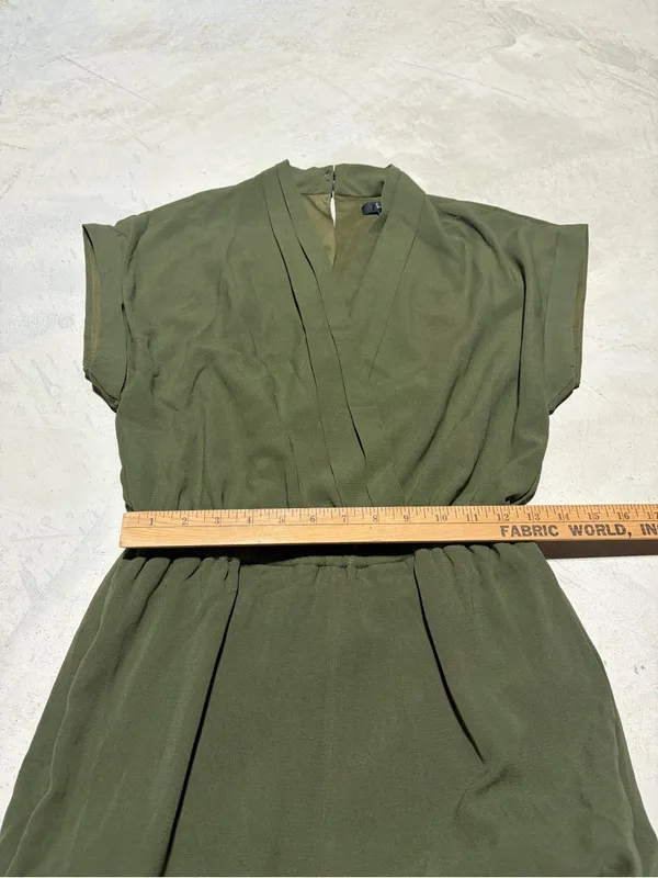 Lulus undeniable success green long jumpsuit small - Image 5