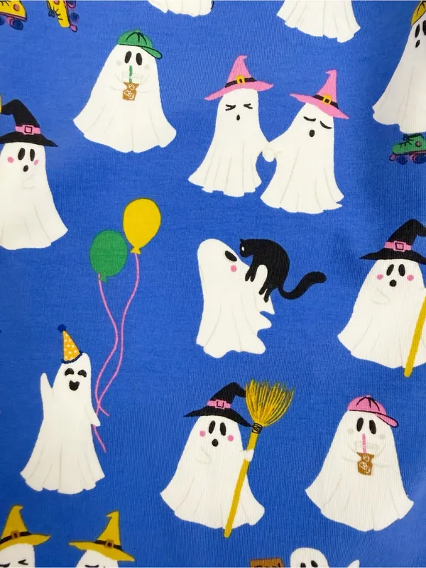 Bedhead PJs X Anthropologie That’s The Spirit Ghost Halloween Classic Jersey Set - Image 15
