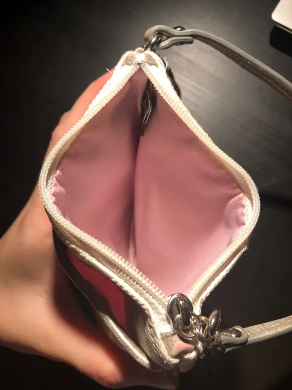 Coach White And Silver Wristlet - Image 4