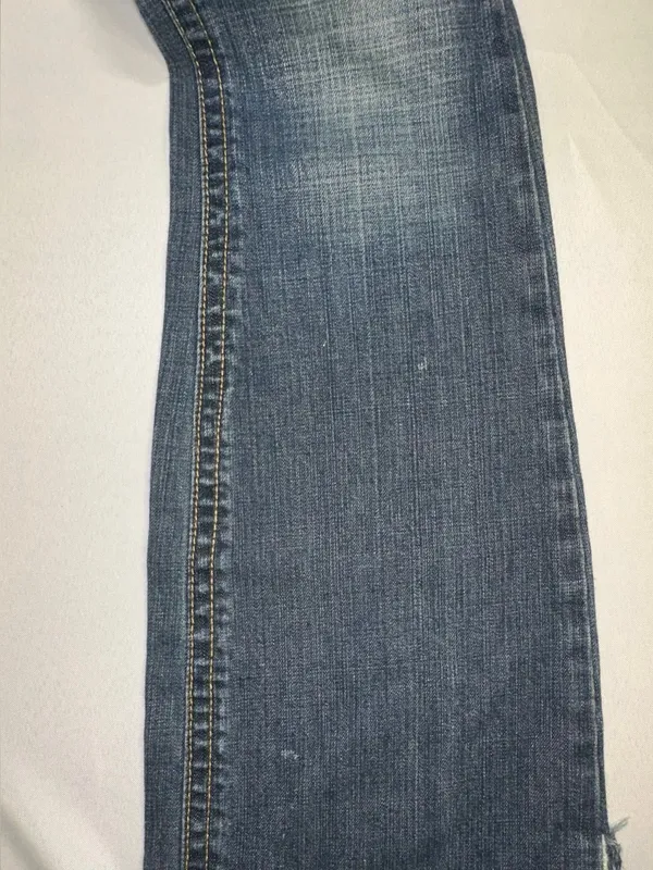 Silver Jeans Women's Distressed Bootcut Blue Denim Jeans Raw Hem Size 26 - Image 10