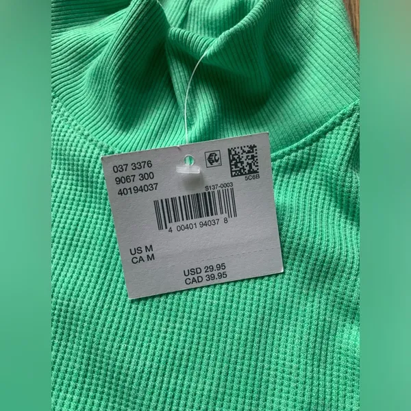 NWT American eagle green long sleeve turtleneck medium - Image 5