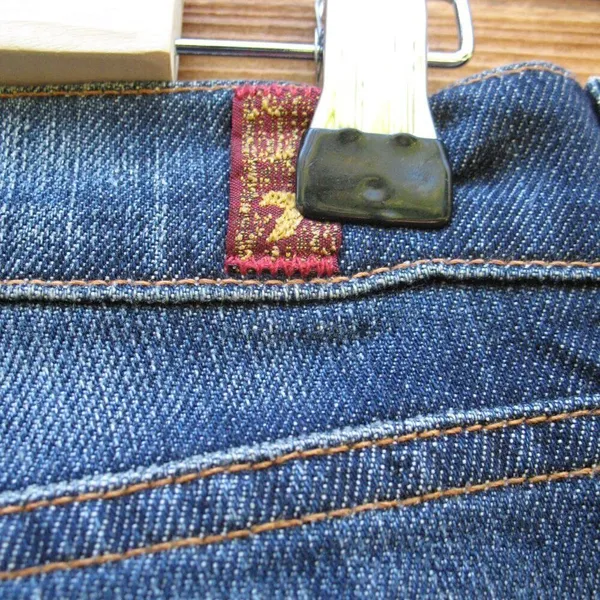 7 for All Mankind Low Rise Boot Cut Jeans 24 X 32 - Image 9