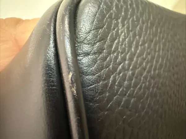 Dooney & Bourke Black Pebbled Leather Crossbody Shoulder Bag Convertible Strap - Image 14