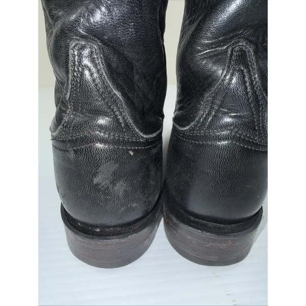 Lucchese Women 5B Classics Roper Black Boots L5512RR L4002 57943 Made In USA - Image 5
