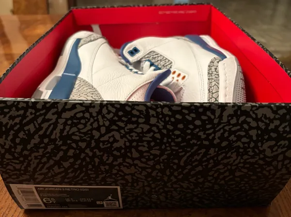 Air Jordan 3 Retro GS 'Washington Wizards' - Image 8