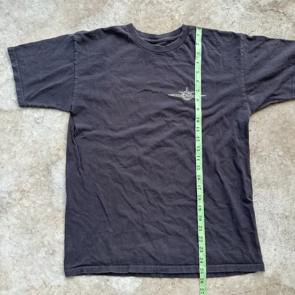VANS Off the Wall Graphic Shirt Short Sleeve Size Medium Skate Grunge - Image 5