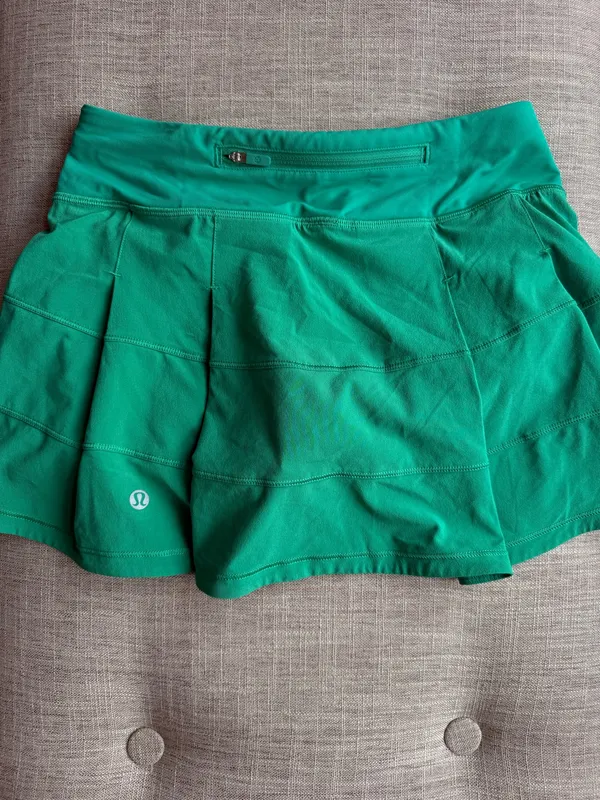 Bright Green Lululemon Skirt - Image 2