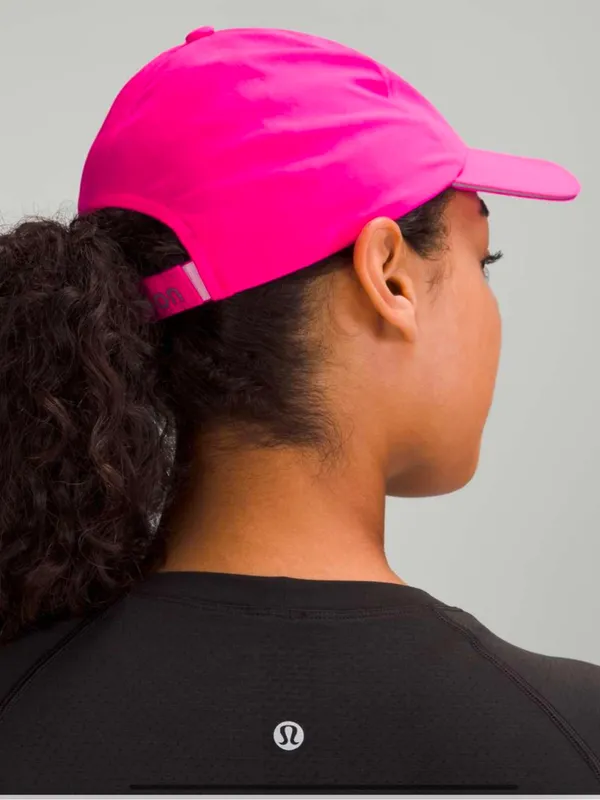 LULULEMON  HOT PINK BASEBALL CAP S/M - Image 2