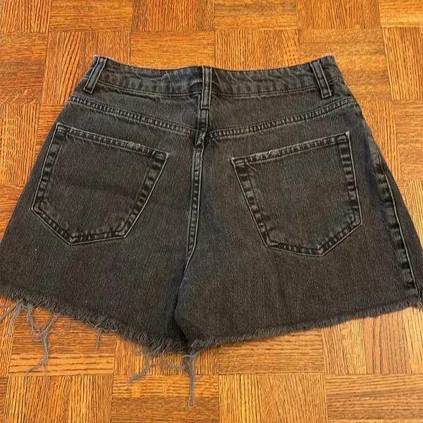 TopShop A Line cut off shorts size 6 - Image 6