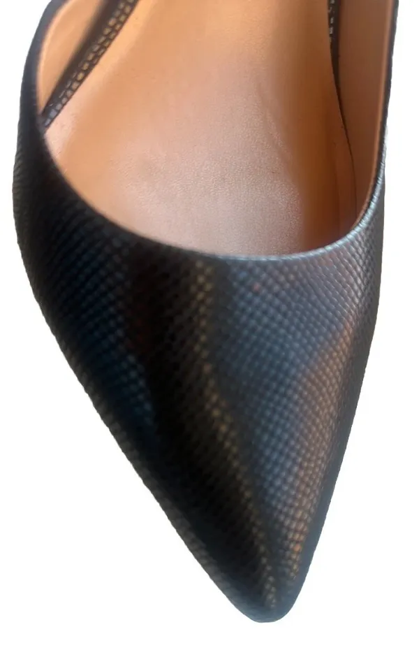 New JESSICA SIMPSON Prizma D'Orsay Black Heels Pumps US 10 - Image 5
