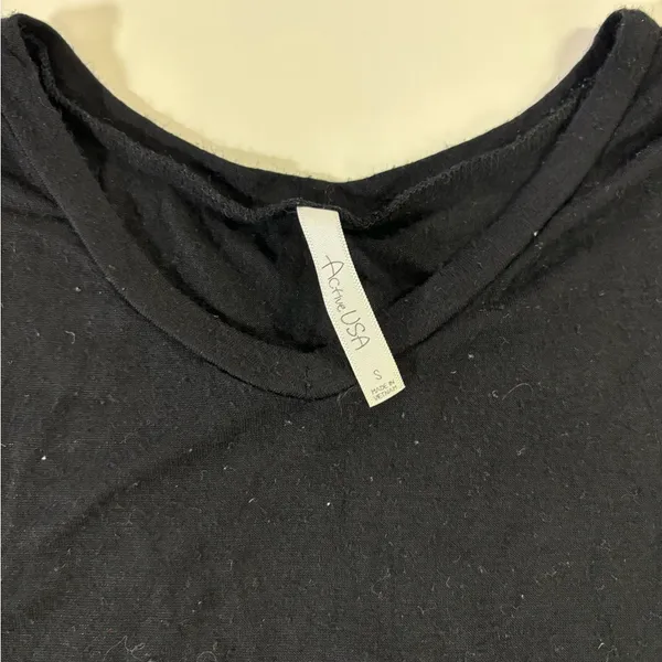 Active USA Black Short Sleeve Tee - Image 2