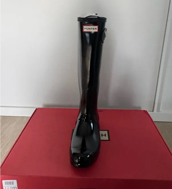 Hunter Tall Gloss Rain Boots - Image 3