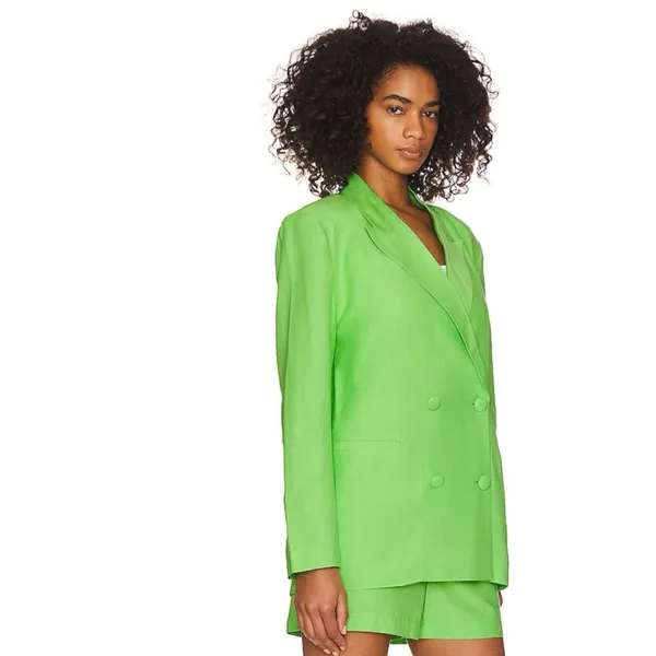 NWT STEVE MADDEN   Baldwin Blazer In Fresh Lime - Image 7