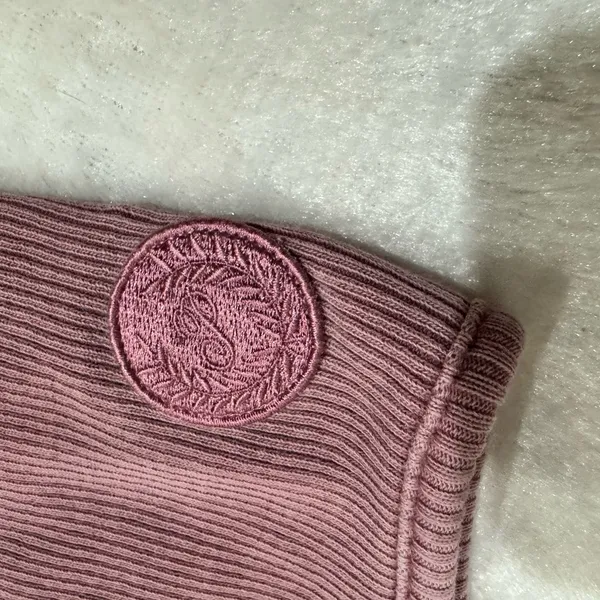 PINK Victoria's Secret Sweatshort Acid Wash Mauve Athletic Shorts‎ Size XL - Image 6