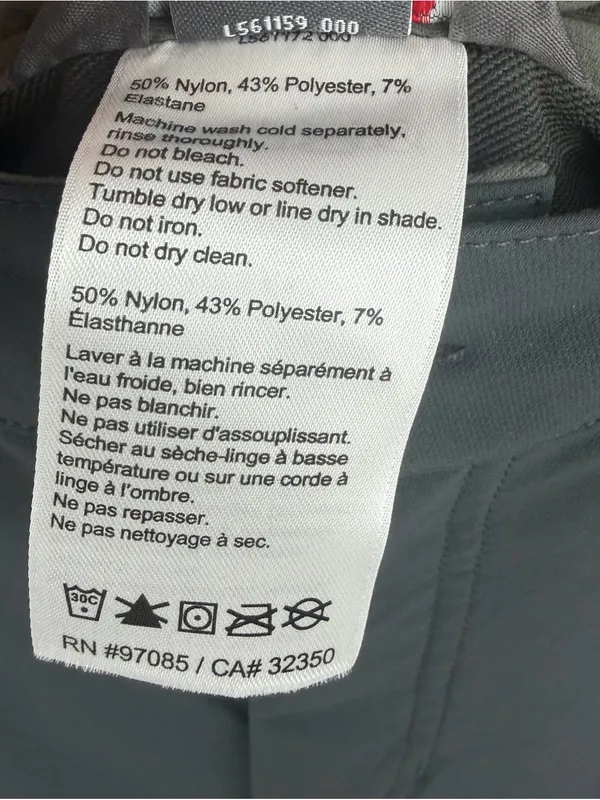Outdoor Research cirque ll gray soft shell pants women’s XL alpine climbing - Image 2