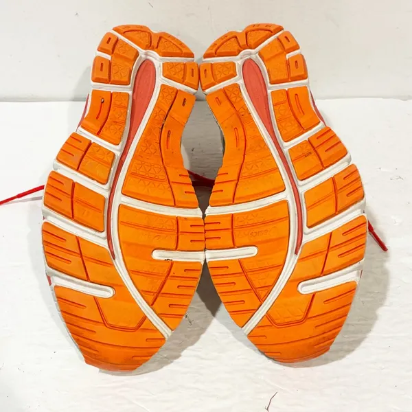 ASICS GEL-NE033 2 0125 WHITE HOT PUNCH FLASH ORANGE Low‎ Top Sneakers Size 10 - Image 7