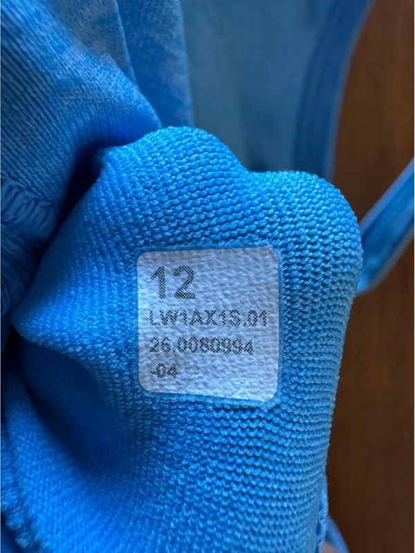 Lululemon Ebb To Street Tank Padded Ocean Wave Size 12 NWT - Image 6