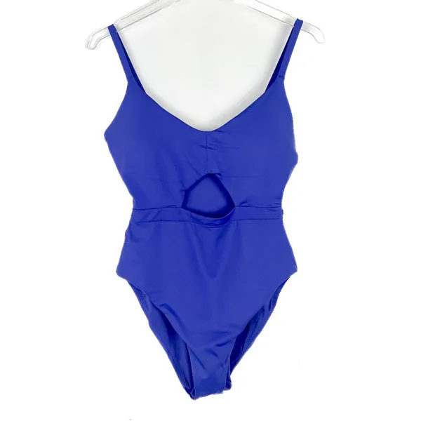 NWT Andie Swim The Samoa One Piece Swimsuit Flat Lapis Size Medium M NEW - Image 2