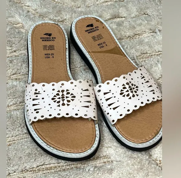 MEXICAN huaraches / hippie sandals lite sz 8 - Image 3
