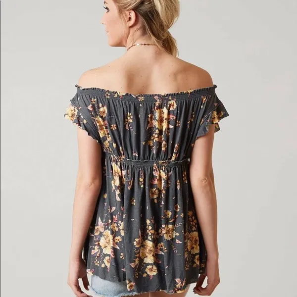 We The Free FREE PEOPLE || Sam Off The Shoulder top - Image 2